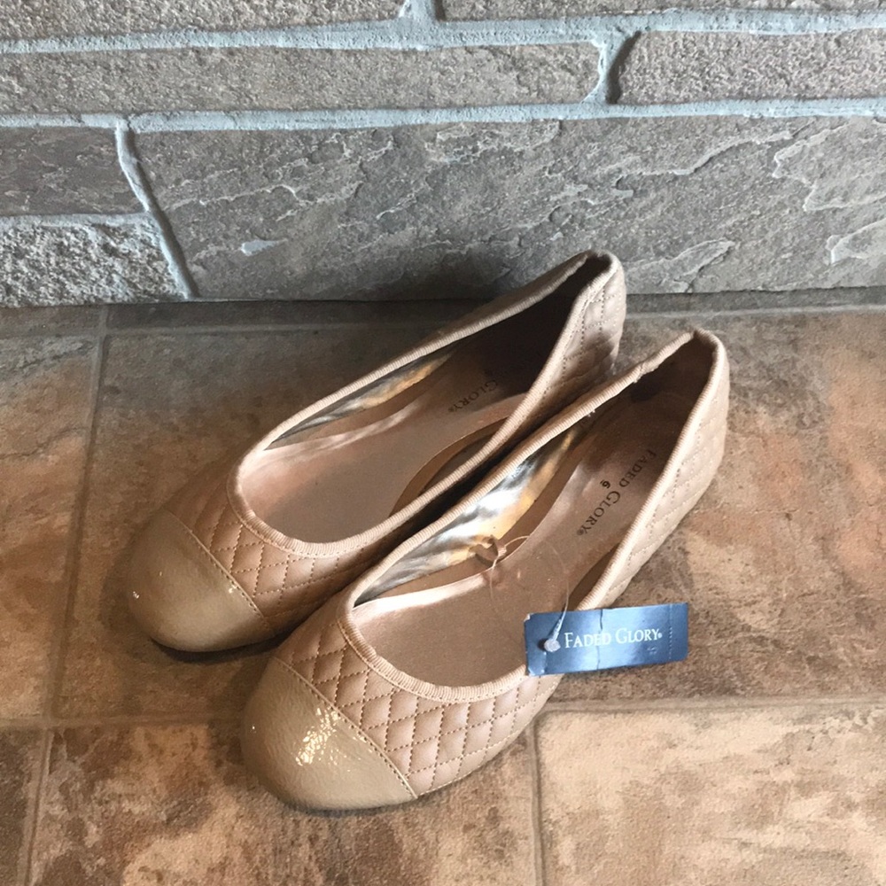 🔥NWT🔥WOMENS FADED GLORY CASUAL FLATS